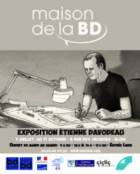 Exposition Etienne Davodeau. Du 7 juillet au 17 octobre 2015 à Blois. Loir-et-cher.  09H30